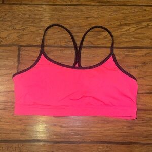 GapBody dark pink sports bra woman’s large